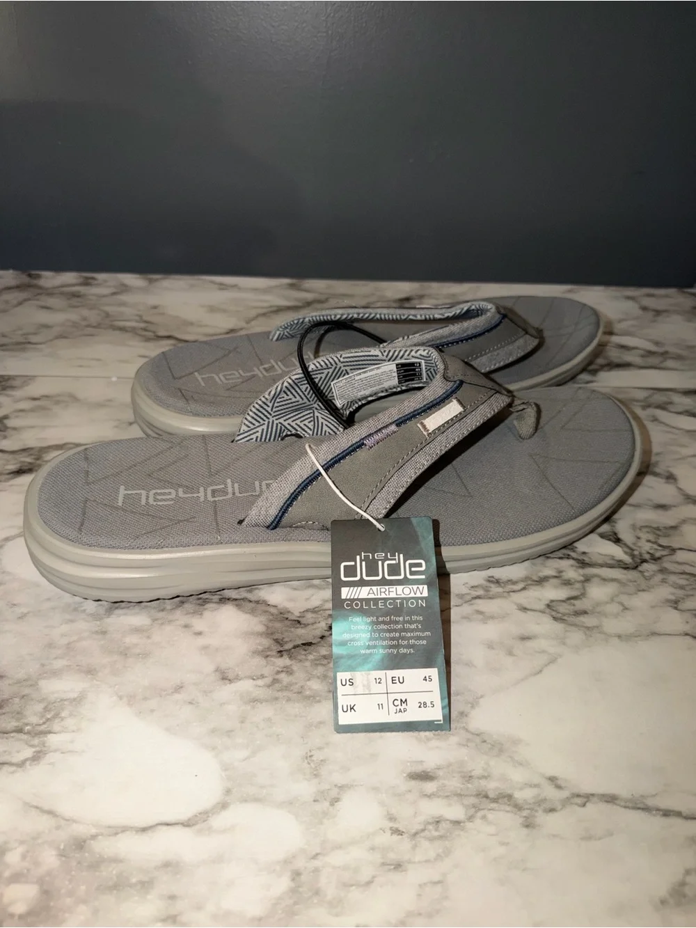 Hey Dude flip flops